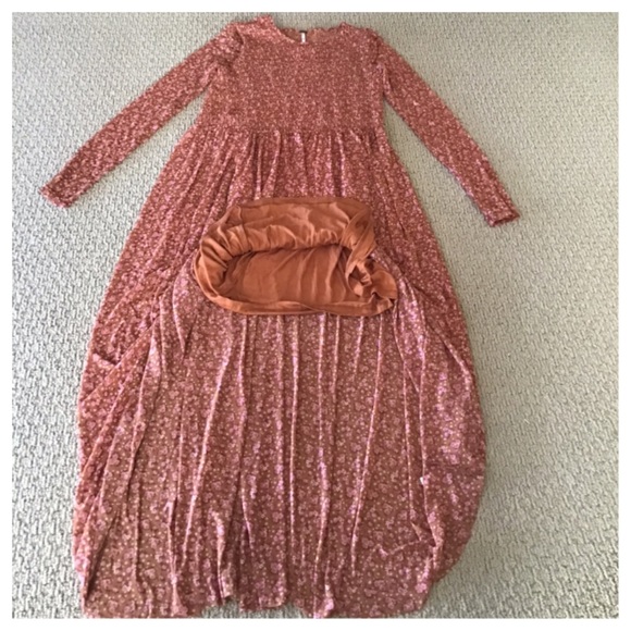 🆕Free People Hello And Goodbye Midi Dress. NWOT. - Picture 9 of 9